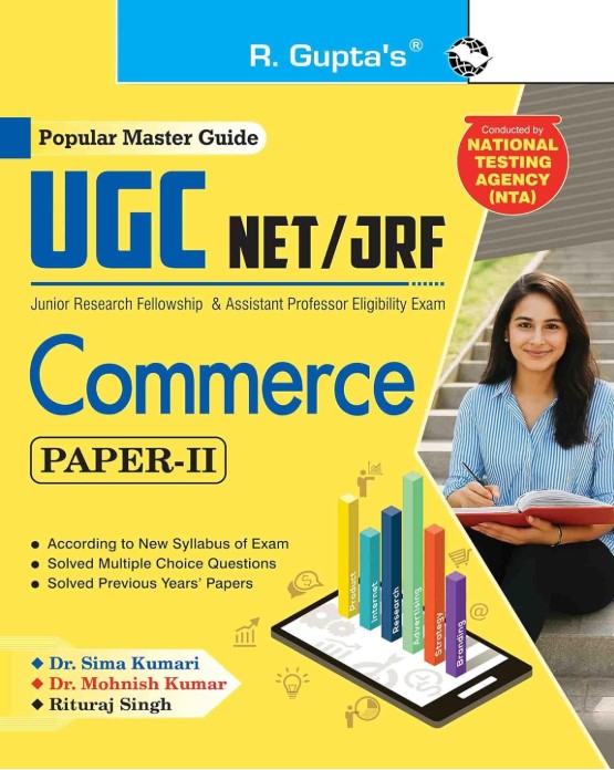 R Guptas NTA-UGC-NET | JRF: Commerce (Paper II) Exam Guide 2026 Edition
